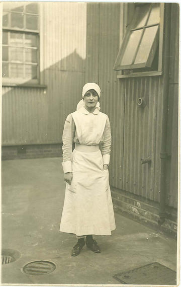 Vera Brittain in V. A. D. uniform